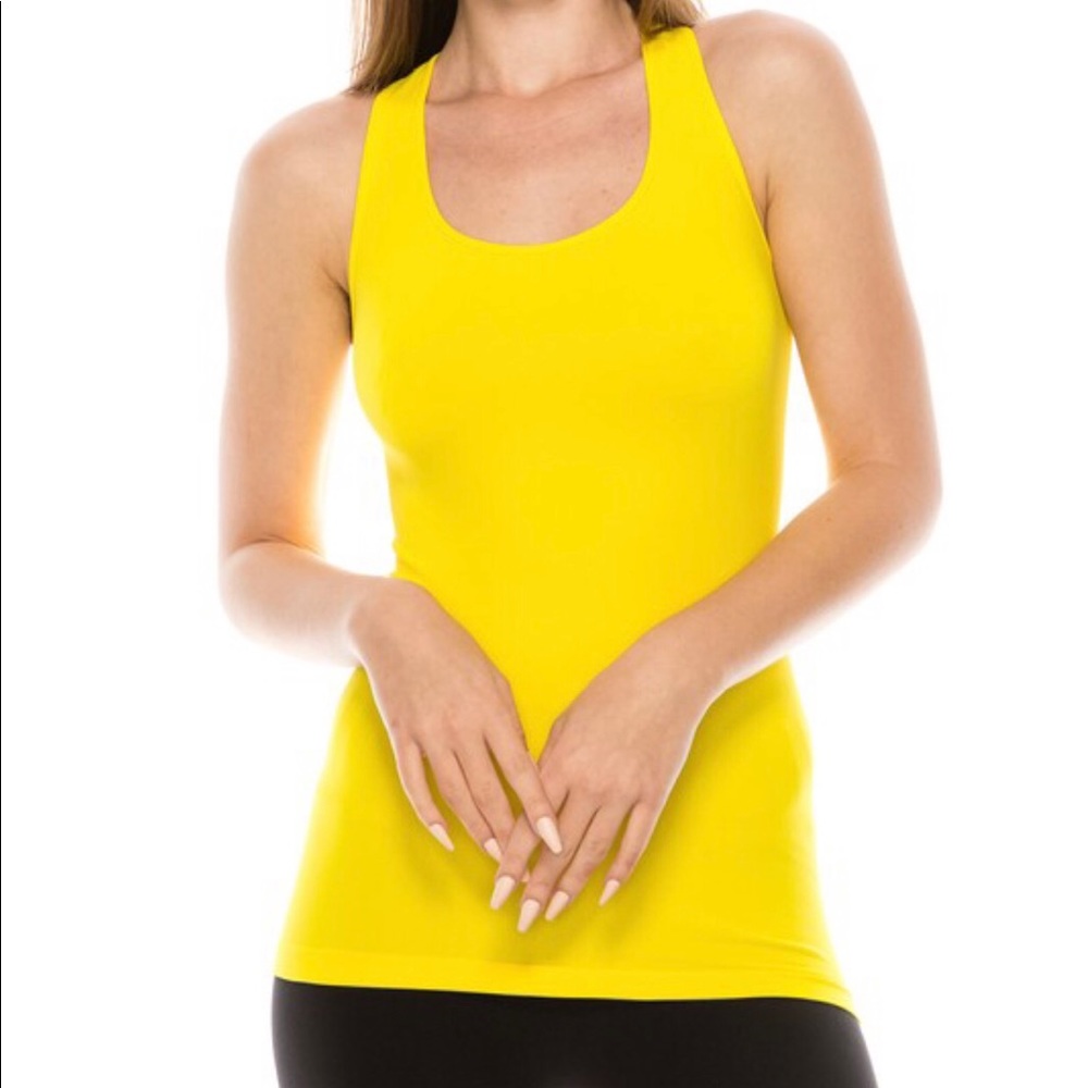 "RACERBACK" in Yellow